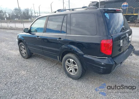 2005 Honda Pilot Ex-L from USA, damaged, VIN 5FNYF18625B019934